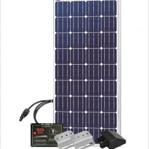 150 W Basic RV Solar kit from Globalsolarsupply.com