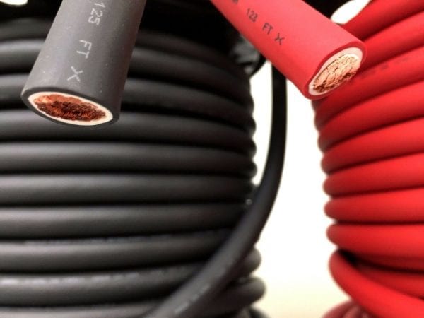 black and red battery cable bulk