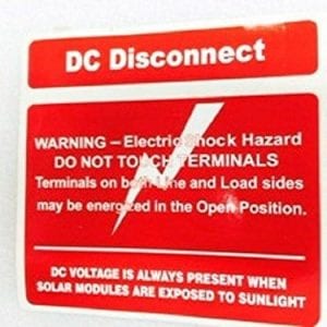 Labels-and-Industrial-Warning-Signs-Caution-Solar-Circ-PVC-Reflect-Labe